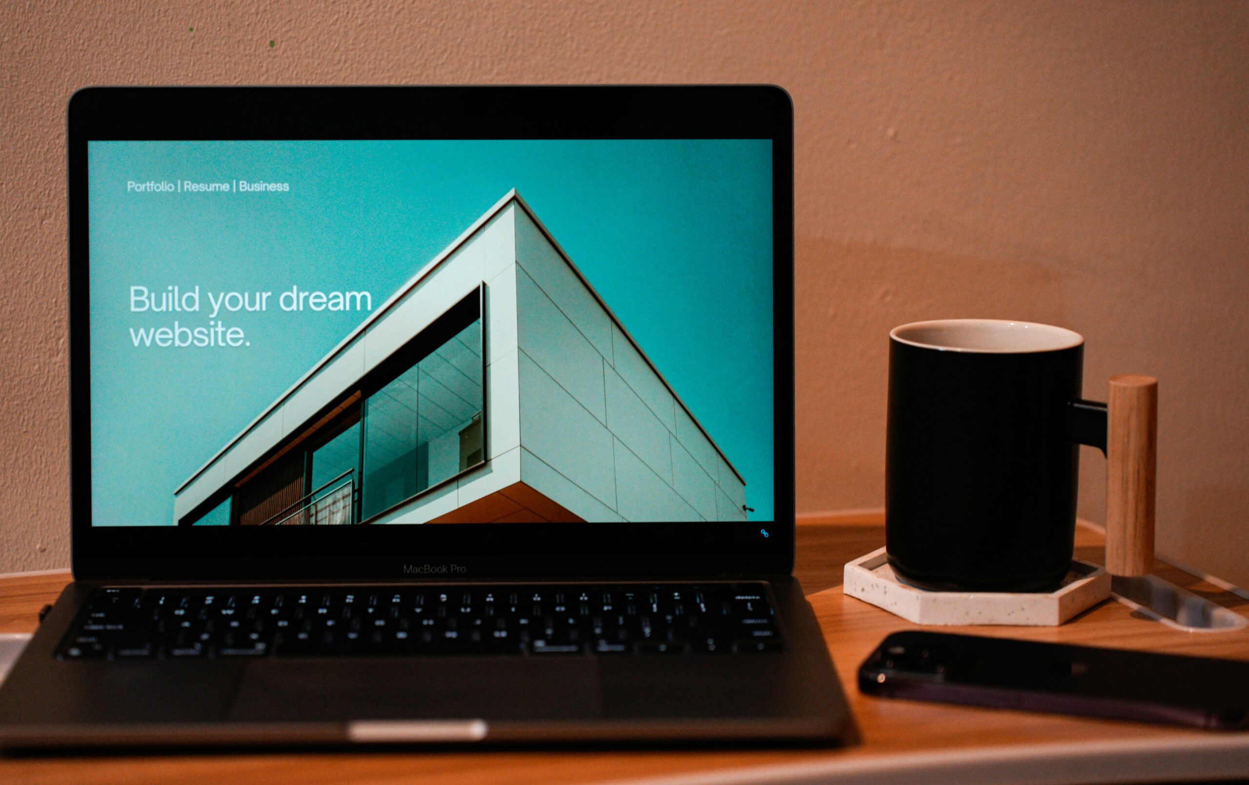 Landing page design