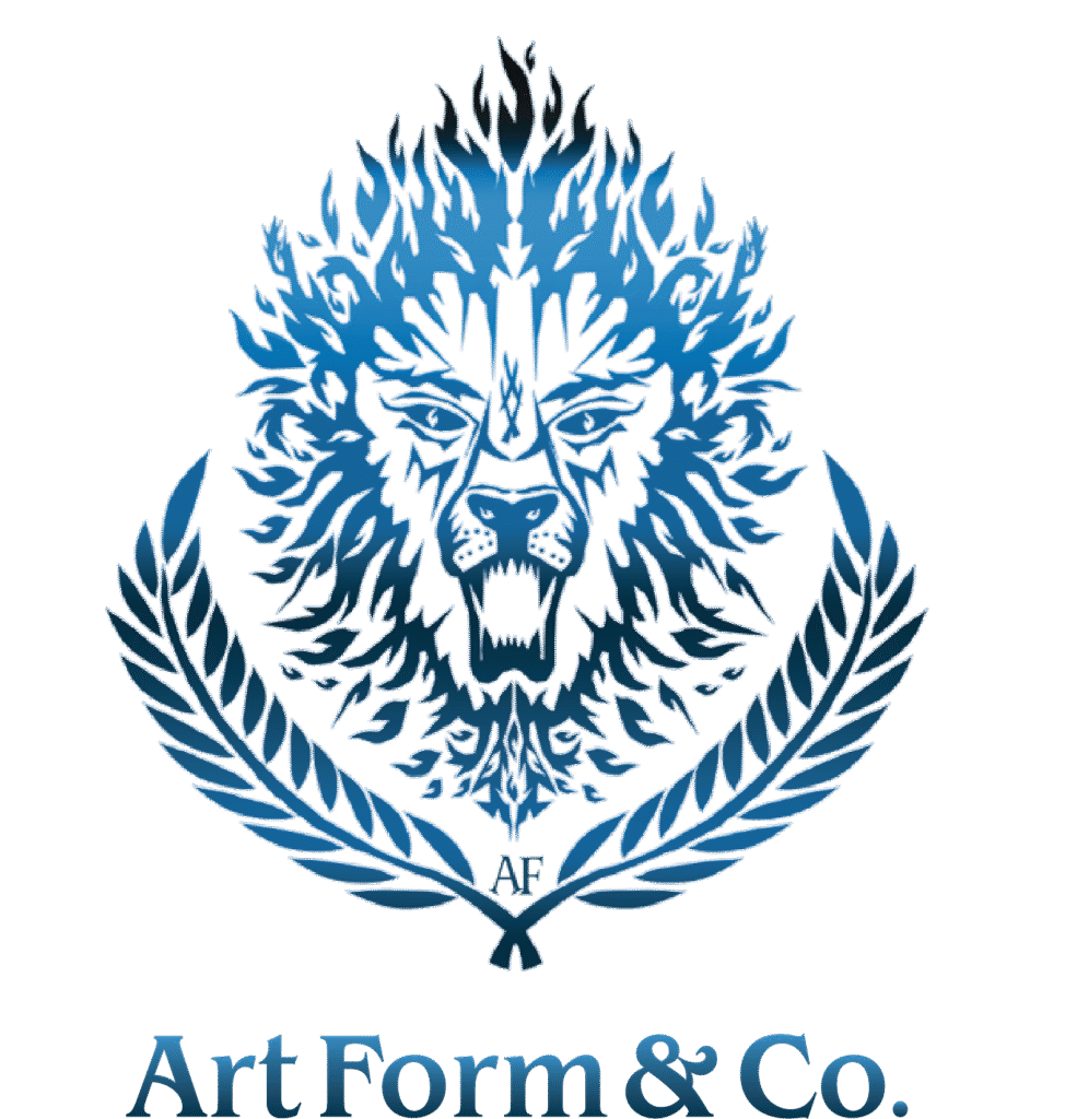 Art Form & Co Lion Logo