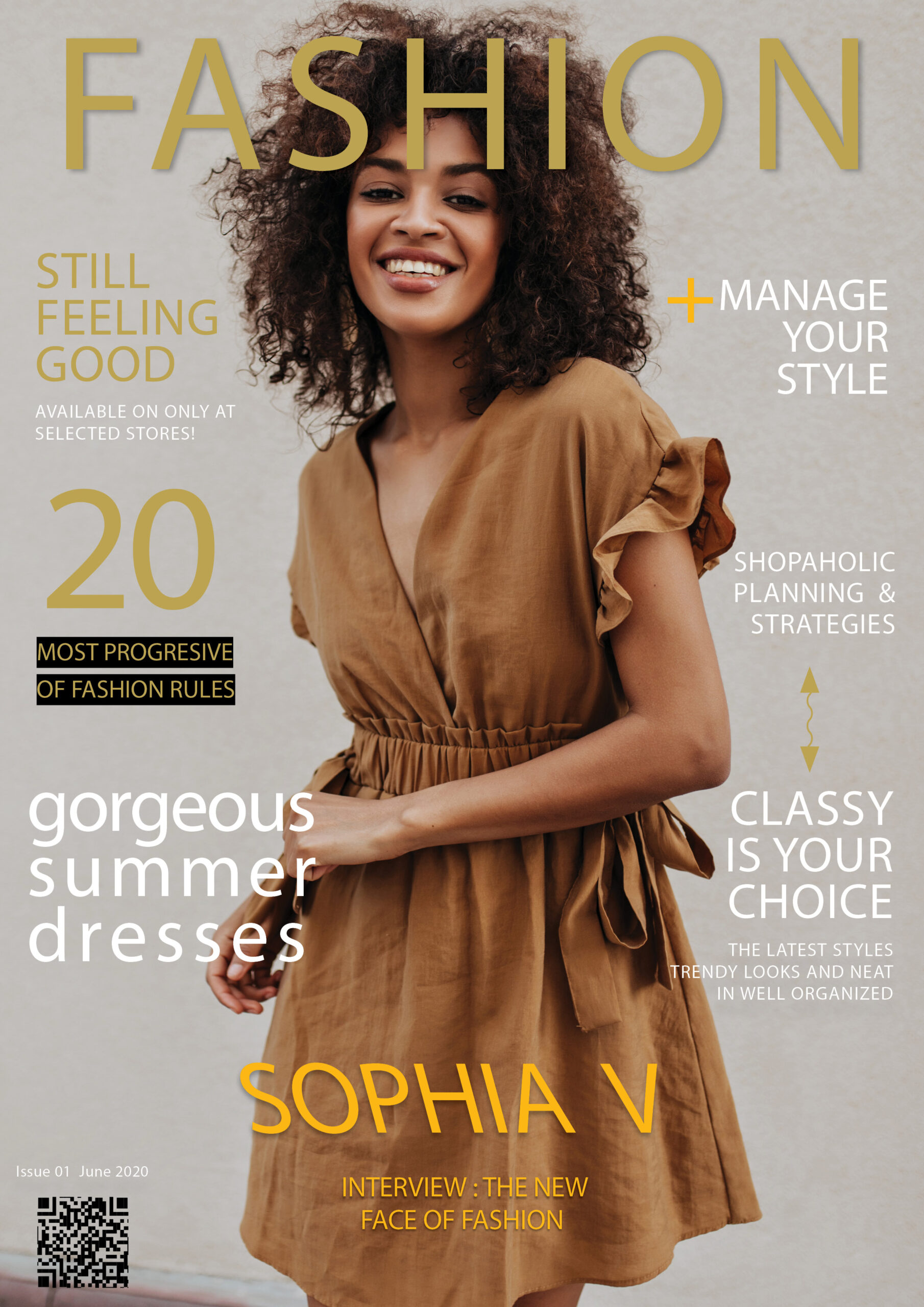 Fashion Magazine Mockup